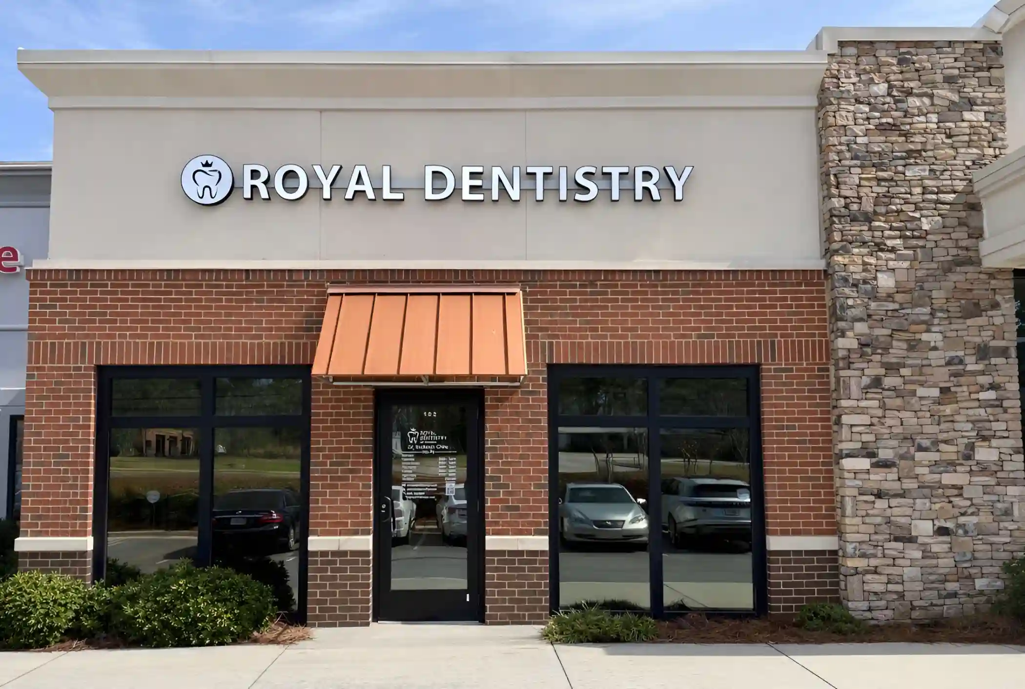 Exterior of Royal Dentistry of Grayson